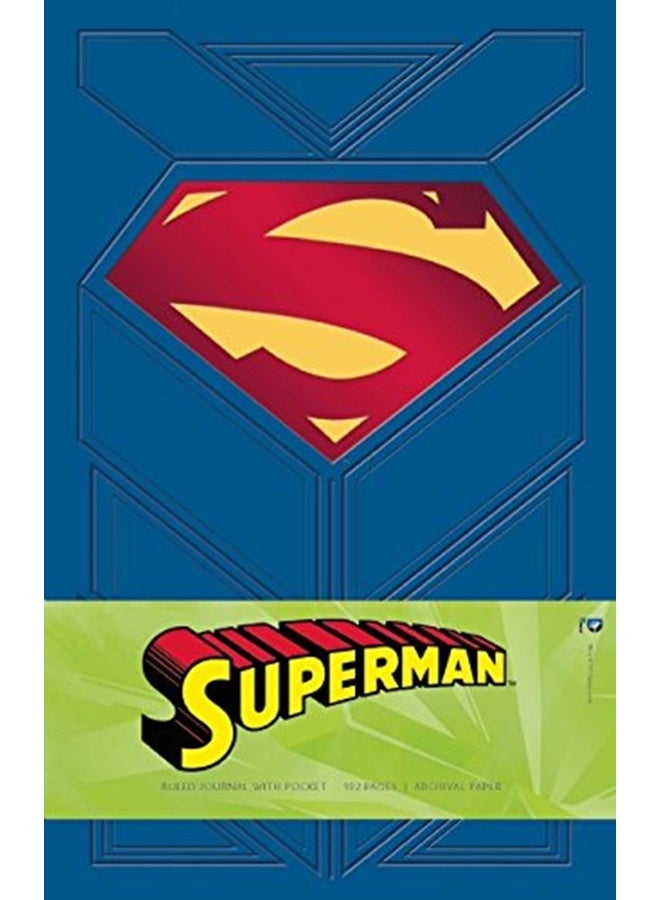 Superman Hardcover Ruled Journal
